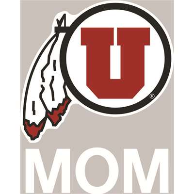 Utah Utes Transfer Decal - Mom