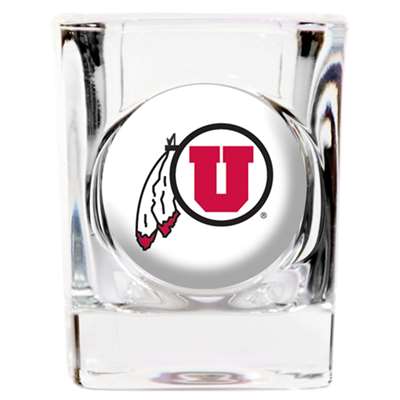 Utah Utes Shot Glass - Square 2oz