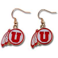 Utah Utes Dangler Earrings