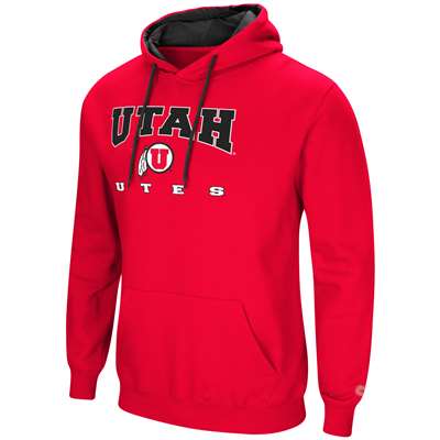 Utah Utes Colosseum Playbook Hoodie - Red