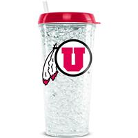 Utah Utes Freezer Tumbler - 16 oz