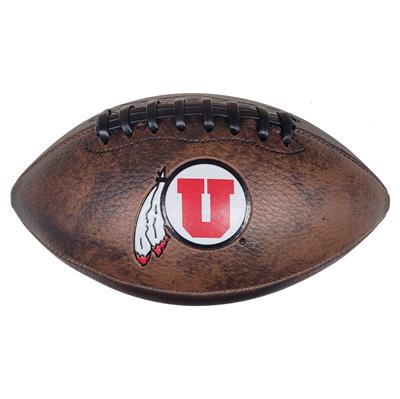 Utah Utes Vintage Mini Football