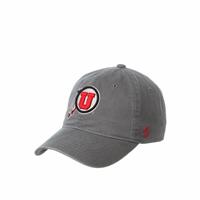 Utah Utes Zephyr Scholarship Adjustable Hat - Grey