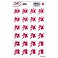 Utah Utes Small Stickers Set - 24 Stickers-Drum an