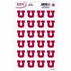 Utah Utes Small Stickers Set - 24 Stickers