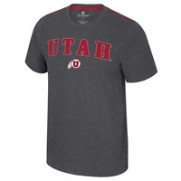 Utah Utes Colosseum Carmy T-Shirt - Charcoal