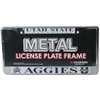Utah State Aggies Metal License Plate Frame w/Domed Insert