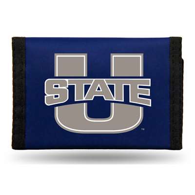 Utah State Aggies Nylon Tri-Fold Wallet