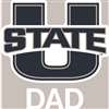 Utah State Aggies Transfer Decal - Dad