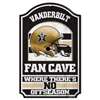 Vanderbilt Commodores Fan Cave Wood Sign