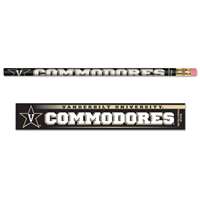 Vanderbilt Commodores Pencil - 6-pack