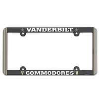 Vanderbilt Commodores Plastic License Plate Frame