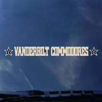 Vanderbilt Commodores Automotive Transfer Decal Strip