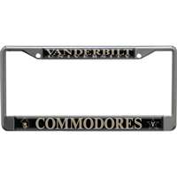 Vanderbilt Commodores Metal License Plate Frame w/Domed Acrylic