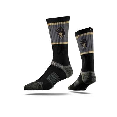 Vanderbilt Commodores Strideline Premium Crew Sock - Black