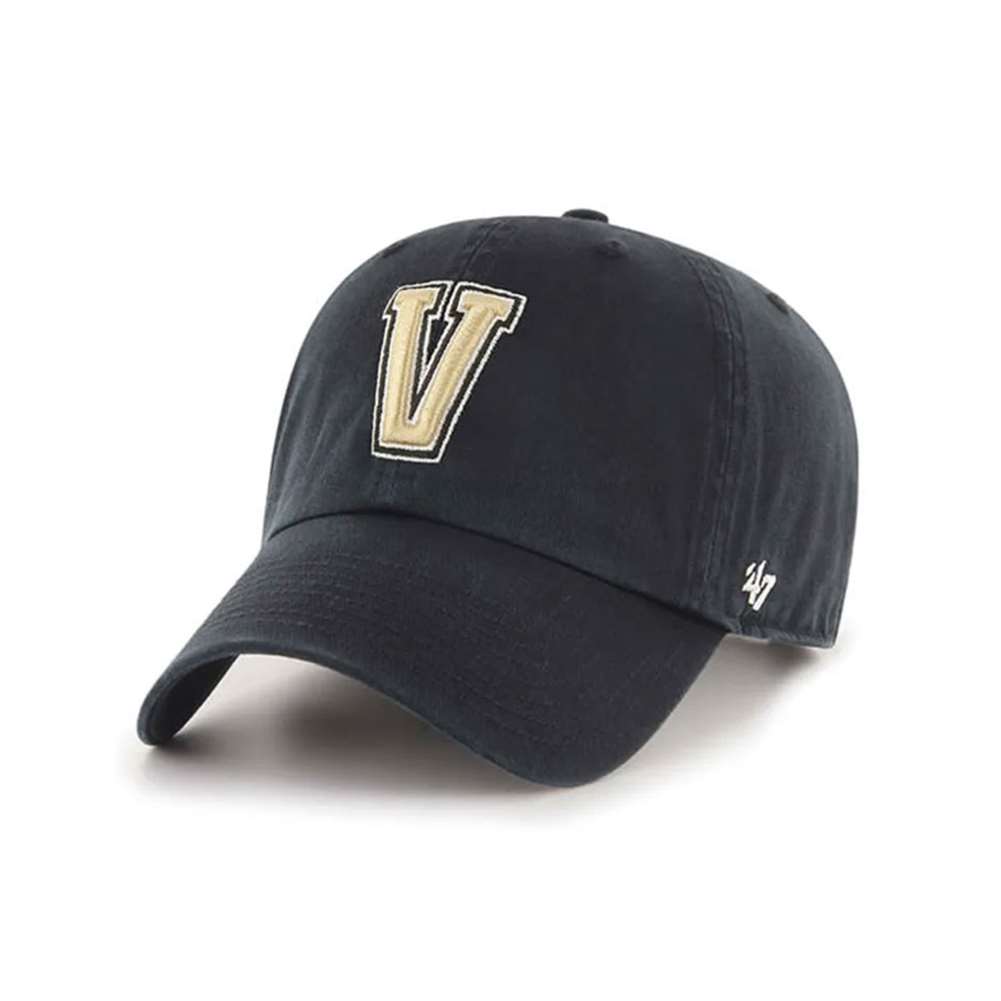Vanderbilt Commodores Competitor Adjustable Hat - Black
