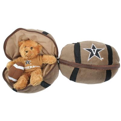 Vanderbilt Commodores Stuffed Bear in a Ball - Football