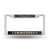 Vanderbilt Commodores White Plastic License Plate Frame