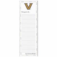 Vanderbilt Commodores Magnetic To Do List Pad