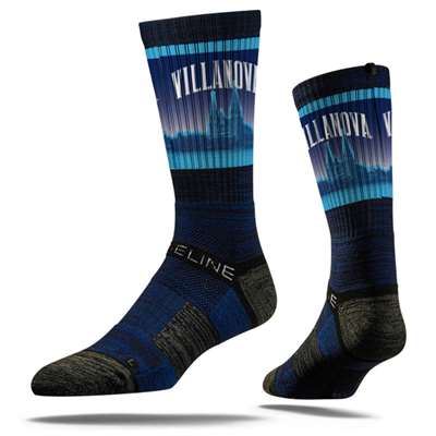 Villanova Wildcats Strideline Premium Crew Sock - Navy