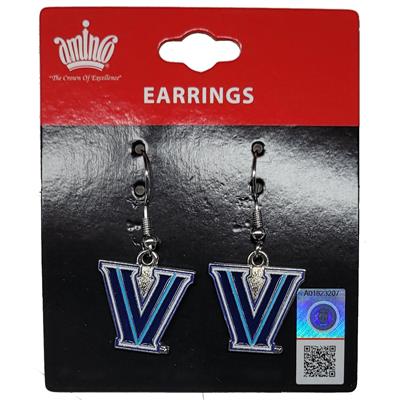 Villanova Wildcats Dangler Earrings