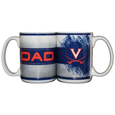 Virginia Cavaliers 15oz Ceramic Mug - Dad