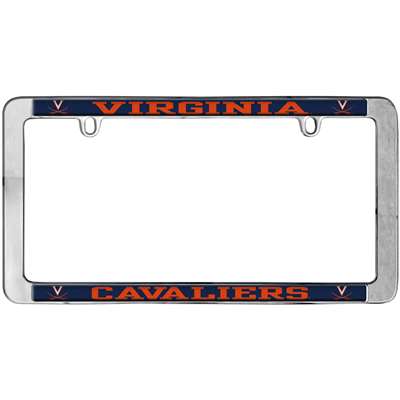 Virginia Cavaliers Thin Metal License Plate Frame