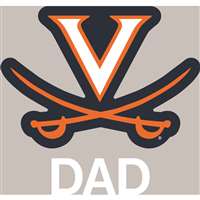 Virginia Cavaliers Transfer Decal - Dad
