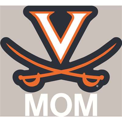 Virginia Cavaliers Transfer Decal - Mom