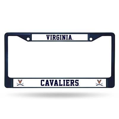 Virginia Cavaliers Team Color Chrome License Plate Frame