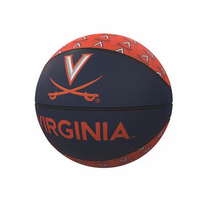 Virginia Cavaliers Mini Rubber Repeating Basketball