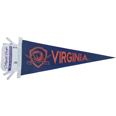 Virginia Cavaliers Wool Felt Pennant - 9" x 24"