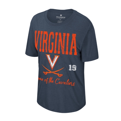 Virginia Cavaliers Womens Colosseum Ever Oversized