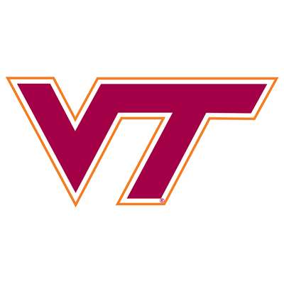 Virginia Tech Hokies Die-Cut Transfer Decal