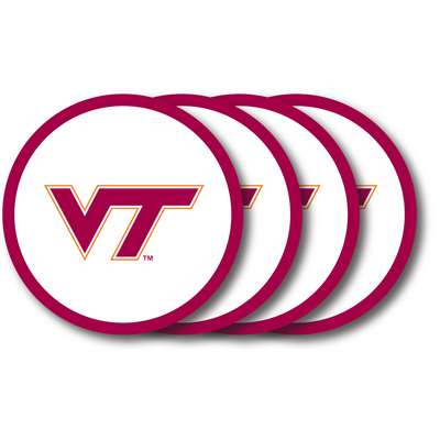 Virginia Tech Hokies Coaster Set - 4 Pack