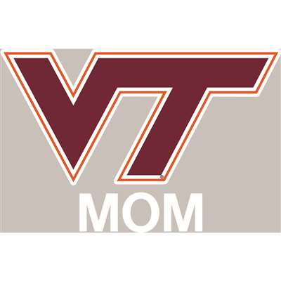 Virginia Tech Hokies Transfer Decal - Mom
