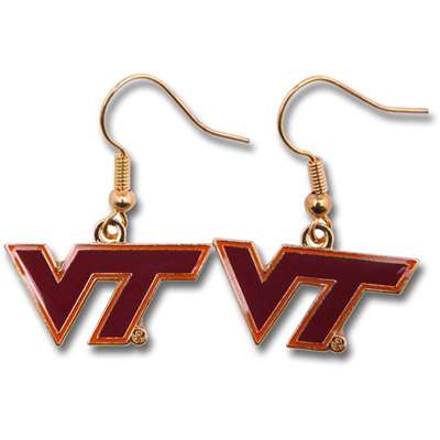 Virginia Tech Hokies Dangler Earrings