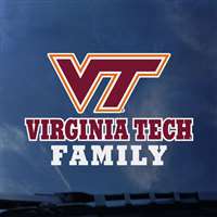 Virginia Tech Hokies Transfer Decal - Family