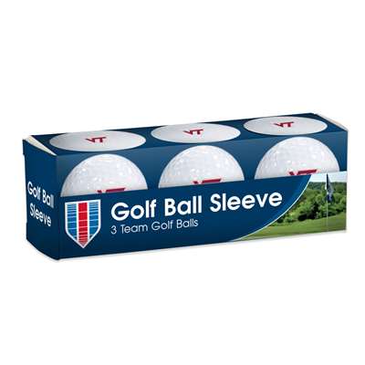 Virginia Tech Hokies Golf Balls - 3 Pack