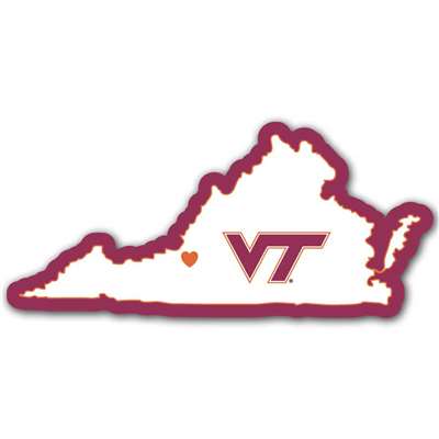 Virginia Tech Hokies Home State Decal