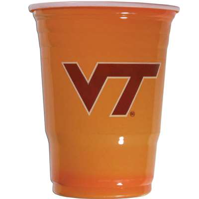 Virginia Tech Hokies Plastic Game Day Cup - 18 Count