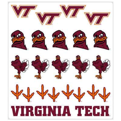 Virginia Tech Hokies Multi-Purpose Vinyl Sticker Sheet