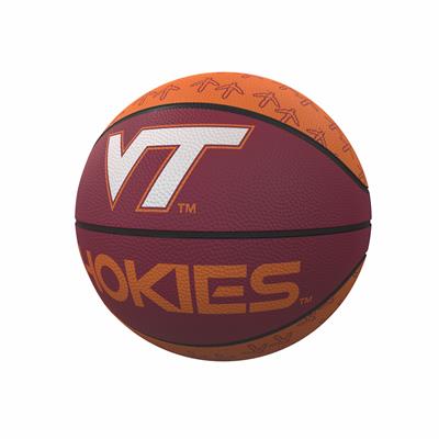 Virginia Tech Hokies Mini Rubber Repeating Basketball