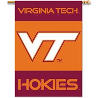 Virginia Tech Hokies 2-sided Premium 28" X 40" Ban