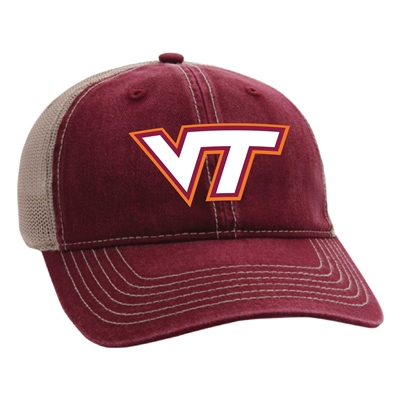 Virginia Tech Hokies Ahead Wharf Adjustable Hat