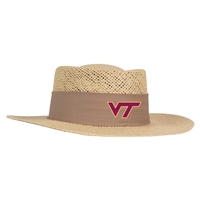 Virginia Tech Hokies Ahead Gambler Straw Hat