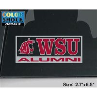2 Pack Washington State Cougars Tail Light Transfer Decal 