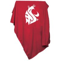 Washington State Cougars Sweatshirt Blanket