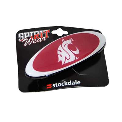 Washington State Cougars Domed Acrylic Hair Barrette