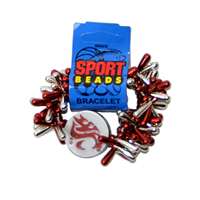 Washington State Sport Beads Bracelet